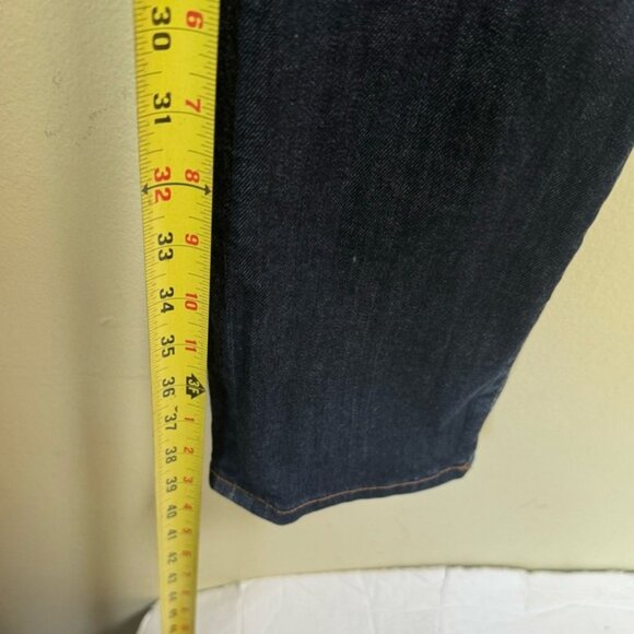 AG ADRIANO GOLDSCHMIED The Stevie Slim Straight Jeans Denim Zip Pocket Cotton 30 - Picture 16 of 16
